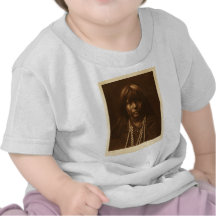 Native American Indian Vintage Portrait T-shirt