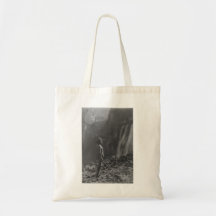 Native American Indian Vintage Portrait Tote Bags
