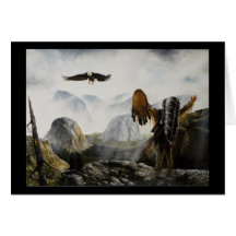 Native American Painting~ Welcome Friend Cards