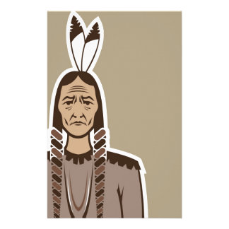 Native American Stationery Templates, Native American Custom Stationery ...
