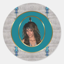 Native American Sticker