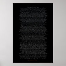 Native American Tribes & Languages List Poster