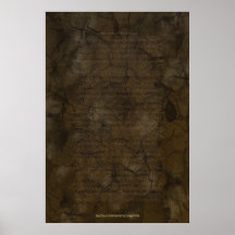 Native American Tribes & Languages List Poster