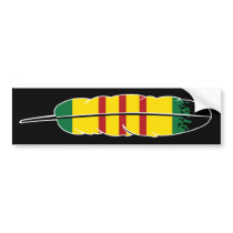 Native American Vietnam Veteran Bumper Stickers