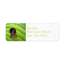 Native American Warrior Mailing Labels