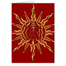 Native Art Card Personalized First Nations Card