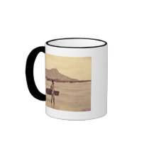 Native Hawaiian Surfer, c. 1890 Mug