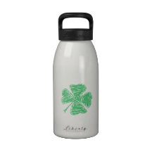 Native shamrock water bottle