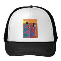 Native Sunset Mesh Hat
