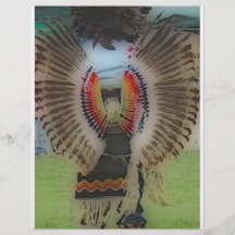 'Native War Wings' Full Color Flyer