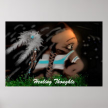 nativeface, Healing Thoughts Print