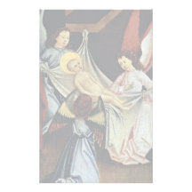 Nativity Adoration Of The Christ Child Personalized Stationery