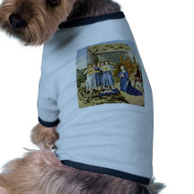 Nativity By Piero Della Francesca (Best Quality) Pet Shirt