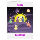 Nativity, Happy Christmas Card