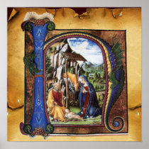 NATIVITY PARCHMENT MONOGRAM