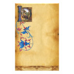 NATIVITY PARCHMENT Monogram Customized Stationery