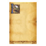 NATIVITY PARCHMENT Monogram Stationery Design