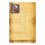 NATIVITY PARCHMENT Monogram Stationery Design