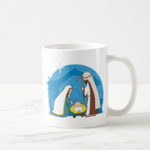 Nativity Scene Coffee Mugs