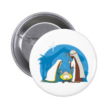 Nativity Scene Pins