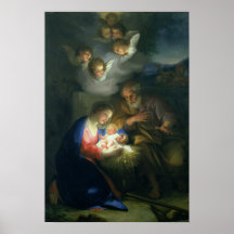 Nativity Scene Posters