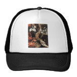 NATIVITY WITH WHITE LILLES - MAGIC OF CHRISTMAS MESH HAT