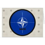 Nato Roundel quality Flag Greeting Card