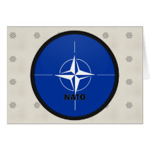 Nato Roundel quality Flag Greeting Card
