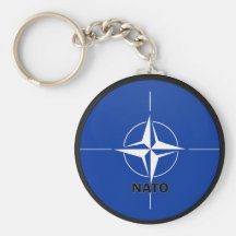 Nato Roundel quality Flag Key Chains