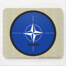 Nato Roundel quality Flag Mousepad