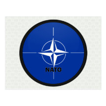 Nato Roundel quality Flag Postcards