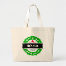 Natural Atheist Canvas Bag