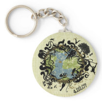Natural Beauty - Preserve It! Key Chain