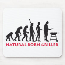 Natural Born Griller 2c Mauspads