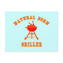 Natural Born Griller Products Post Card