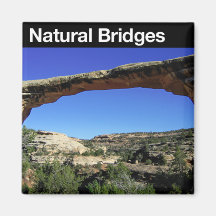 Natural Bridges National Monument Refrigerator Magnet