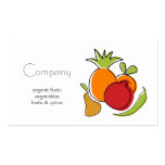 Natural Food Store Business Card