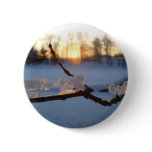 Natural Ice Animals in Winter Buttons