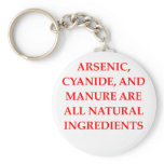 NATURAL ingredients Key Chains