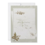 Natural Pressed Flower Bridal Shower invitations