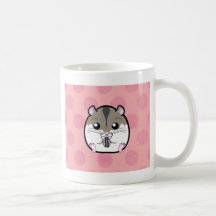 Natural Russian Dwarf Hamster Mugs