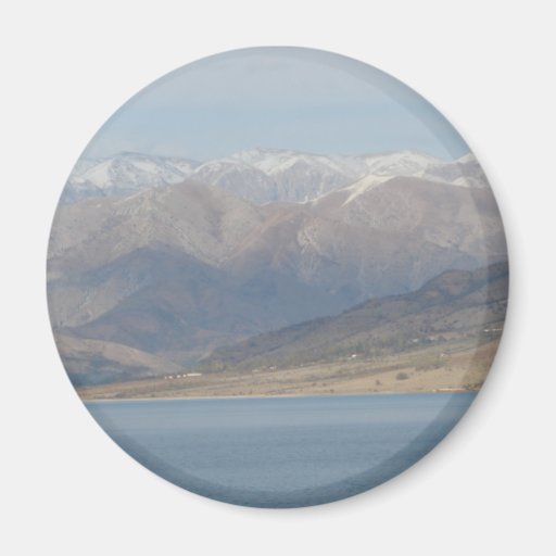 Natural scene refrigerator magnet