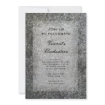 Natural Stone Graduation Party Invitation