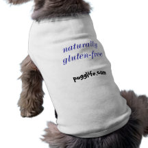 naturally gluten-free dog tee shirt
