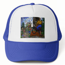 Nature Bike Ride to Work Trucker Hats