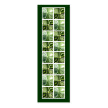Nature Clover Saying Bookmark Business Card Template