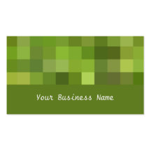 Nature Colours Abstract Business Card