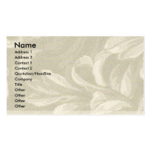 Nature de Taupe Cartes De Visite Personnelles
