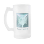 Nature Frosted Beer Mug