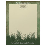 Nature Grass Tree Custom Letterhead letterhead